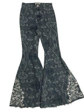 Free People Just Float on Flare Jeans